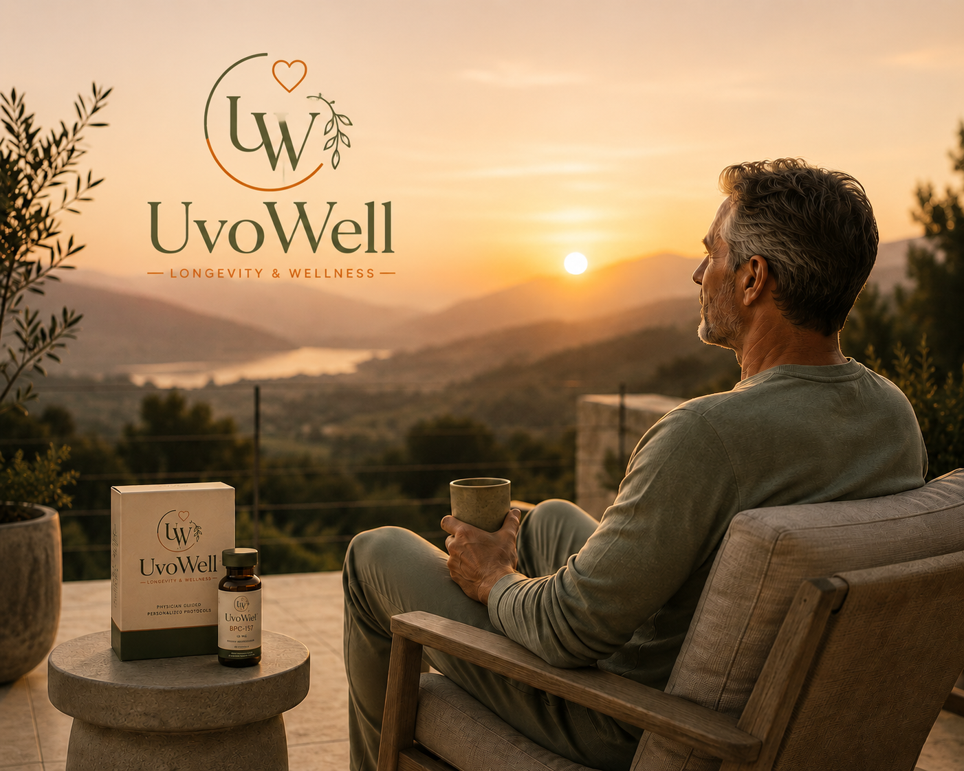 Calm wellness recovery routine at home